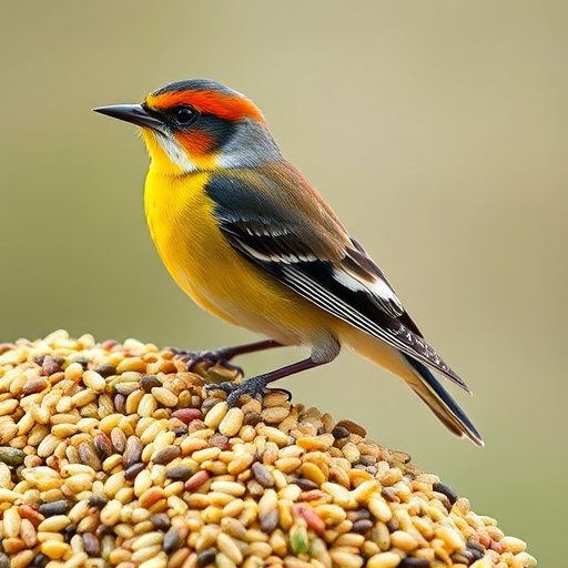 Branded UK wild bird seed bags
