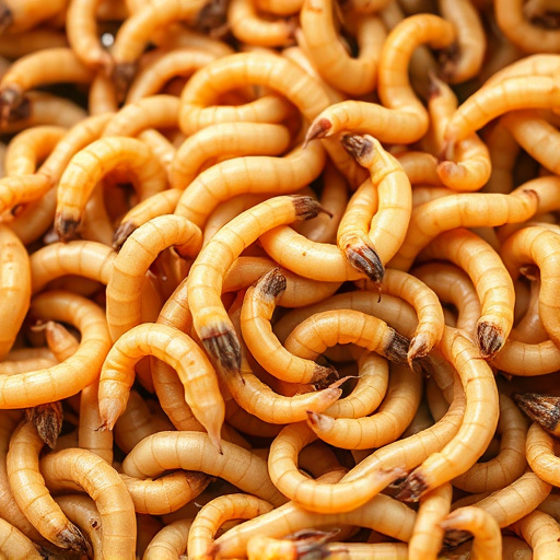 Bulk tub of mealworms for wild birds
