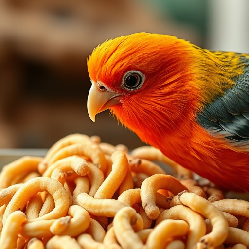 Bulk tub of mealworms for wild birds