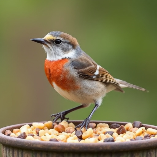Checkout page for wild bird food