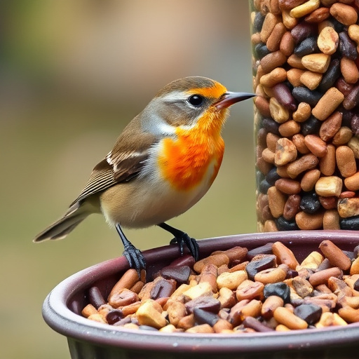 Checkout page for wild bird food