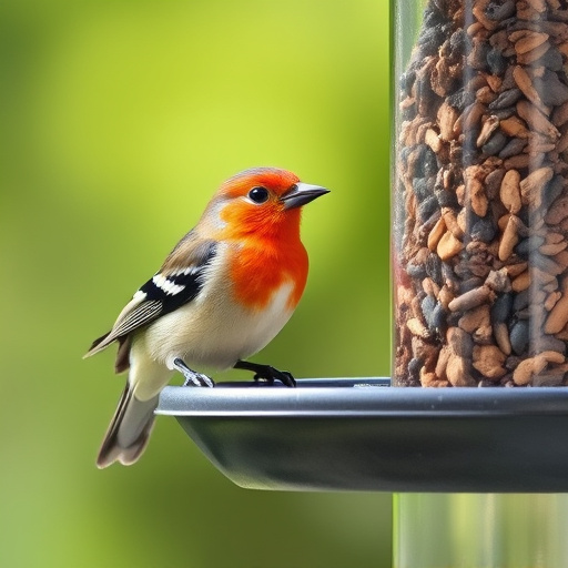 Checkout page for wild bird food