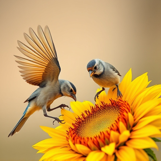 Feeding Hulled Sunflower Hearts to Birds: A Natural Sanctuary