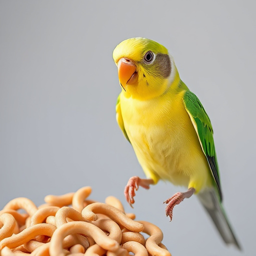 Clear bag of dried mealworms UK