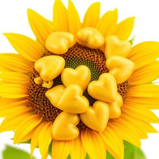 Close-up of sunflower hearts in scoop