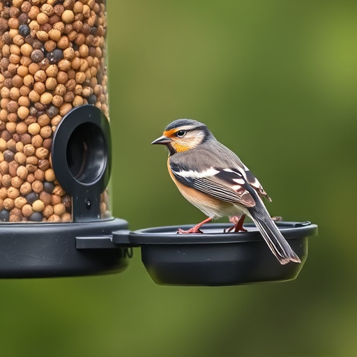 Close-up of wild bird food selection