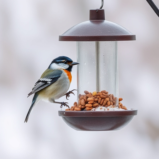 Close-up of wild bird food selection