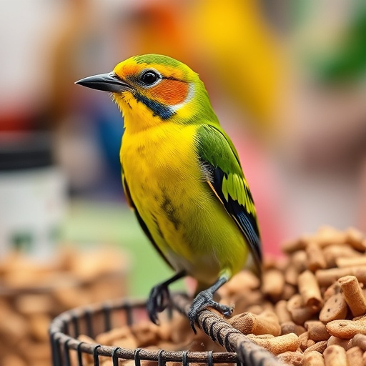 Close-up of wild bird food selection
