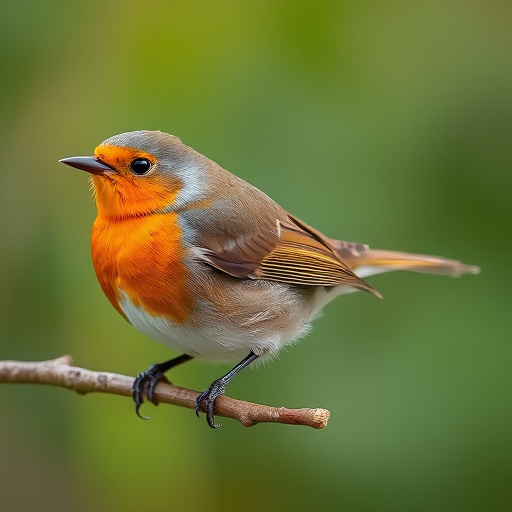 Crushed peanuts served for garden robins