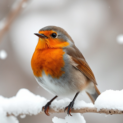 Crushed peanuts served for garden robins