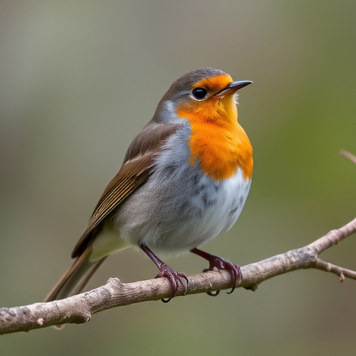 Fat balls placed near robin perch