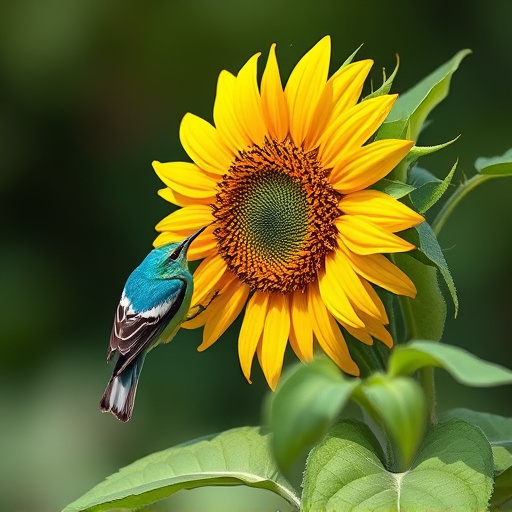 Finches gathered around sunflower heart dish