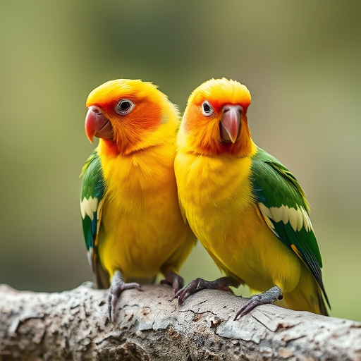 Garden birds pecking at mealworm mix
