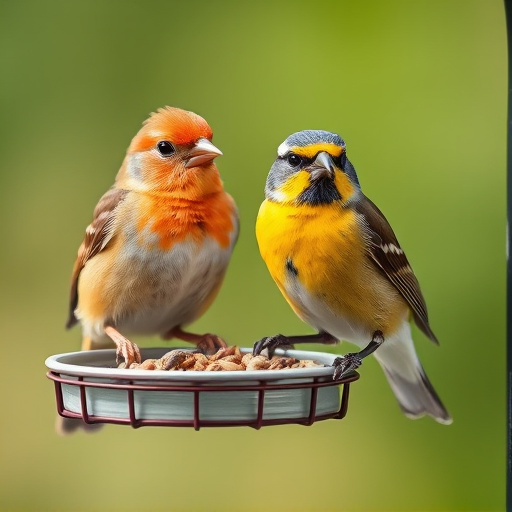 Feeding UK Birds: Natural Foods & Attractive Feeders