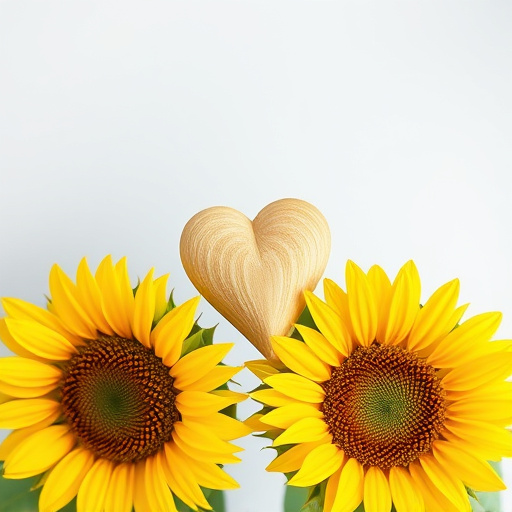 Garden table scattered with sunflower hearts