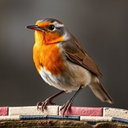 Insect-rich seed mix for UK robins