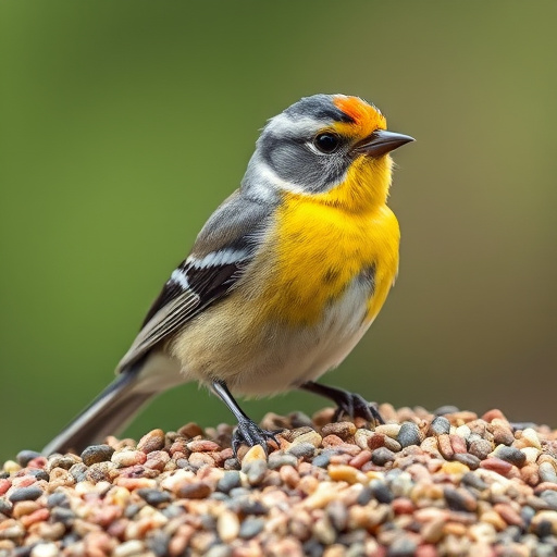Insect-rich seed mix for UK robins