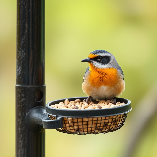 Online order confirmation for bird feed