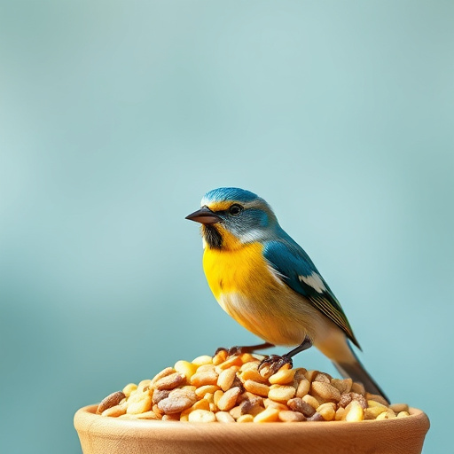 Online order confirmation for bird feed