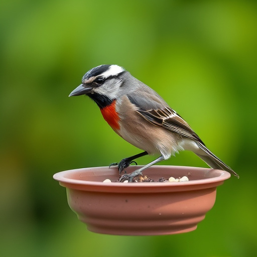 Online order confirmation for bird feed