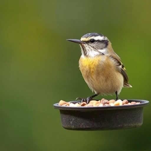 Online order confirmation for bird feed
