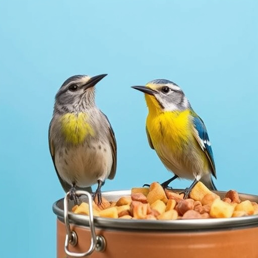 Online order confirmation for bird feed