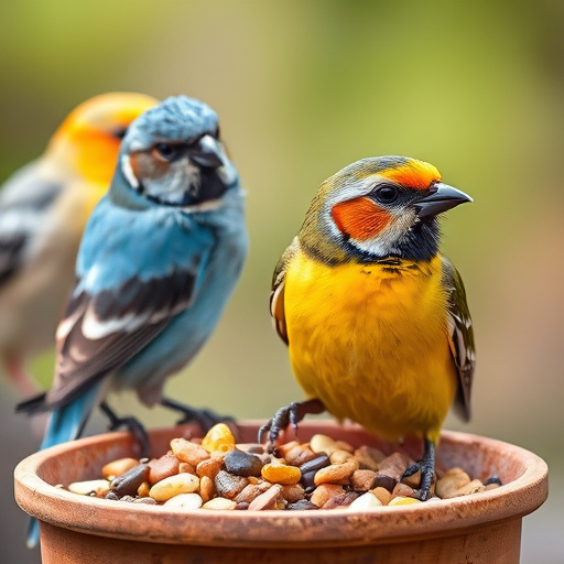 Online order confirmation for bird feed