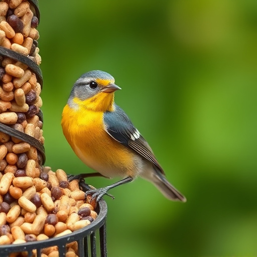 Online shop with garden bird supplies