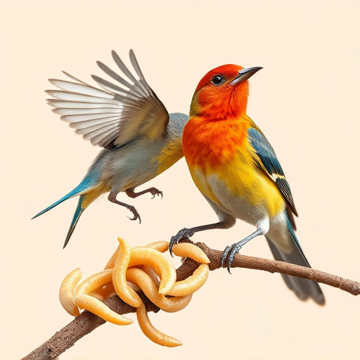 Feeding UK Birds: The Natural Mealworm Solution