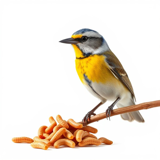 Feeding UK Birds Naturally with Mealworms