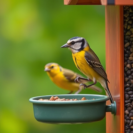 Person unpacking bird seed delivery box