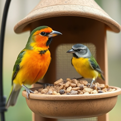 Person unpacking bird seed delivery box