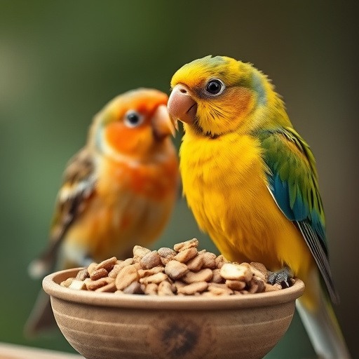 Person unpacking bird seed delivery box