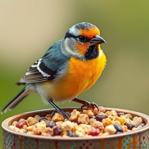 Person unpacking bird seed delivery box