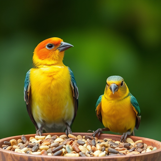 Postman delivering wild bird food parcel