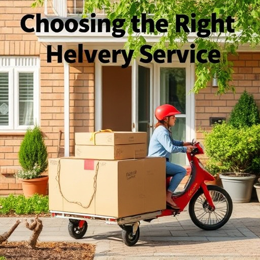 Postman delivering wild bird food parcel