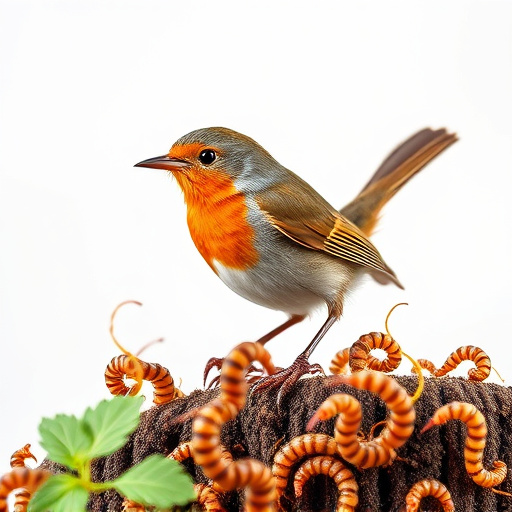 Nurturing Robins with Mealyworms: UK's Best Food Solution
