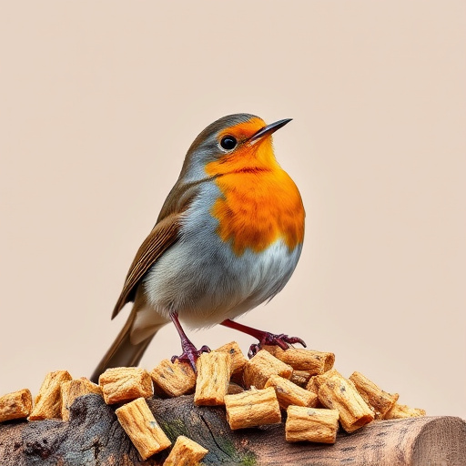 Nourishing UK Robins: Suet Pellets as Optimal Food Source