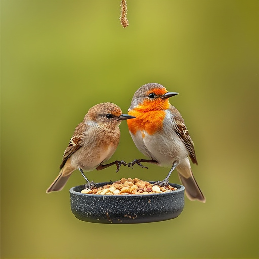 Feeding UK Wild Birds: Natural Foods & Attractive Stations