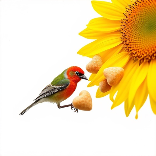Sunflower Hearts: Natural Treats for Birds' Health and Habitat