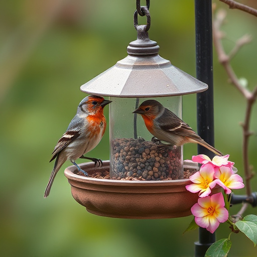 Seasonal bird feeding guide with UK birds