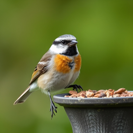 Seasonal bird feeding guide with UK birds