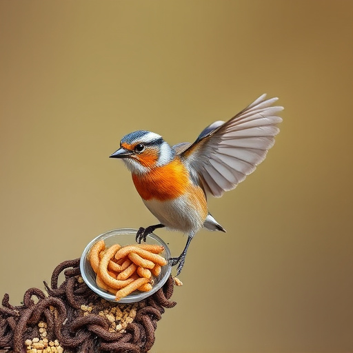 Feeding UK Wild Birds with Mealworms: A Natural Solution