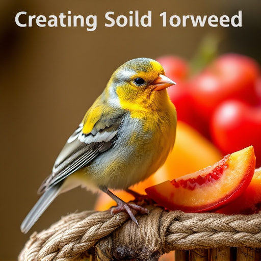 Selection of fine seeds for songbirds
