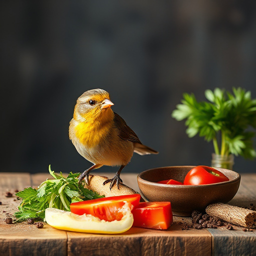 Selection of fine seeds for songbirds