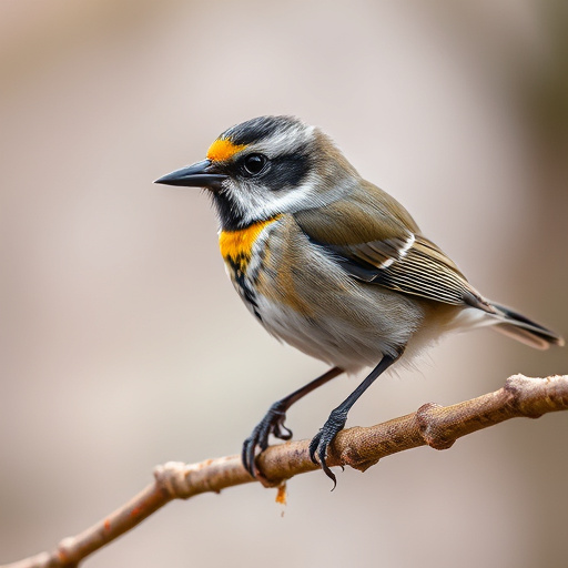 Small birds feeding on sunflower hearts