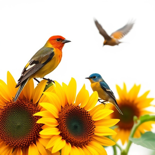 Attract Birds: Sunflower Hearts Create Haven