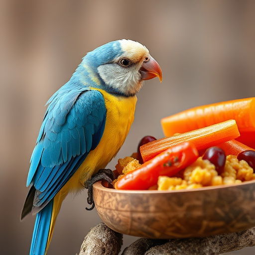 Tits feeding on mealworms in tray