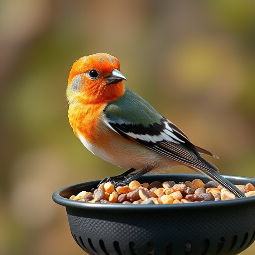 Variety of bird feed on website