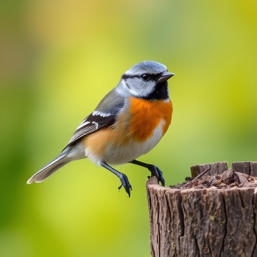 Variety of wild bird food in dishes